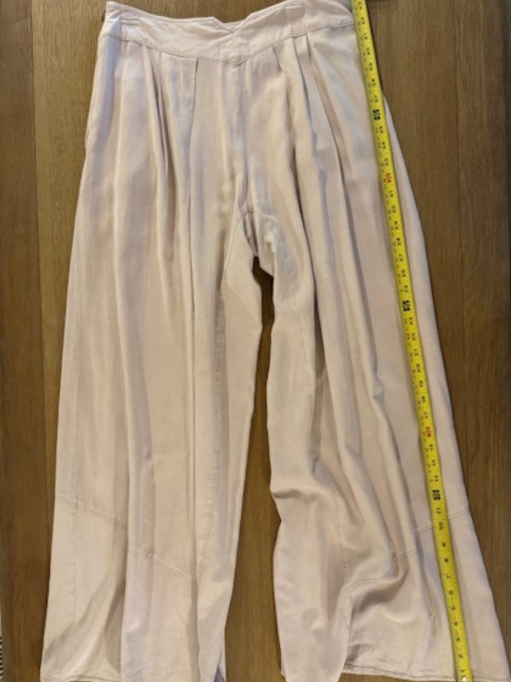 Anthropologie. Pilcro Linen Palazzo Trouser Pants. 28 - Picture 8 of 12